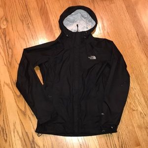 Black NorthFace Rain Coat